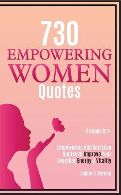 Book cover for 730 Empowering Women Quotes