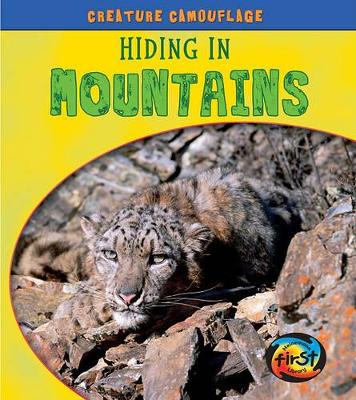 Book cover for Hiding in Mountains (Creature Camouflage)