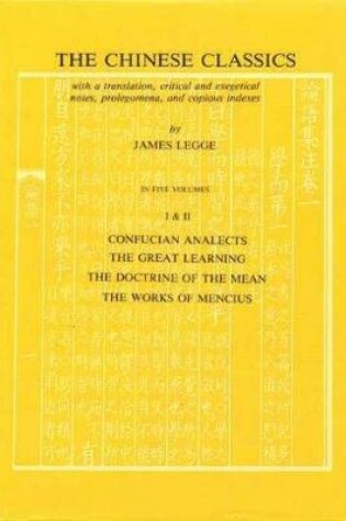 Cover of Confucian Analects - the Great Learning of the Doctrine of the Mean