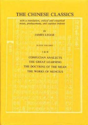 Book cover for Confucian Analects - the Great Learning of the Doctrine of the Mean