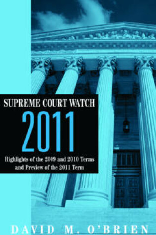 Cover of Supreme Court Watch 2011