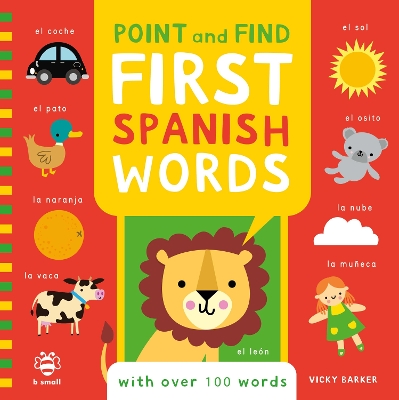 Book cover for Point and Find First Spanish Words