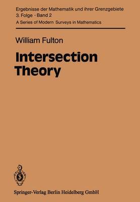 Book cover for Intersection Theory