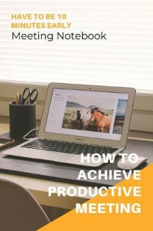 Cover of How To Achieve Productive Meeting