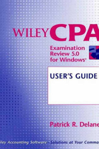 Cover of Wiley Cpa Examination Review 5.0 for Windows User's Guide