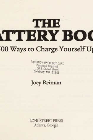 Cover of The Battery Book