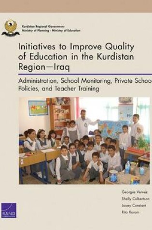 Cover of Initiatives to Improve Quality of Education in the Kurdistan Regioniraq