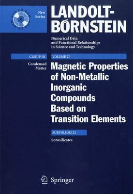 Cover of Sorosilicates