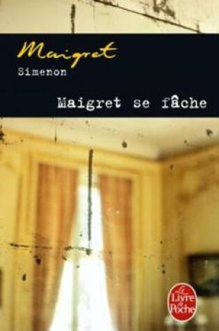 Cover of Maigret se fache