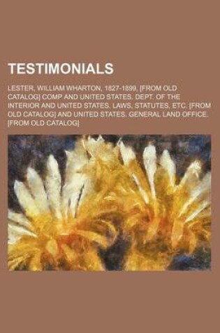 Cover of Testimonials