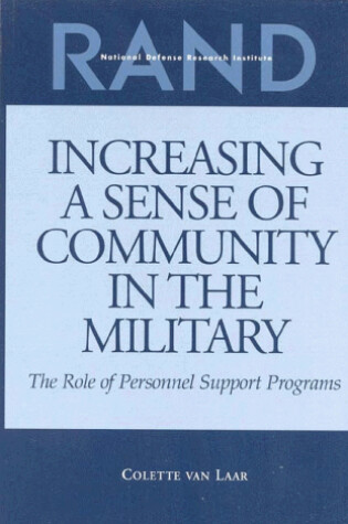 Cover of Increasing a Sense of Community in the Military