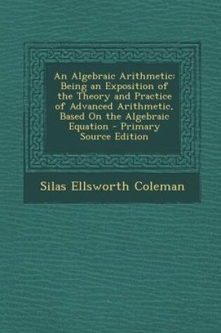 Cover of An Algebraic Arithmetic