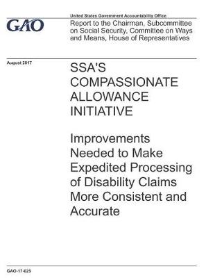 Book cover for Ssa's Compassionate Allowance Initiative