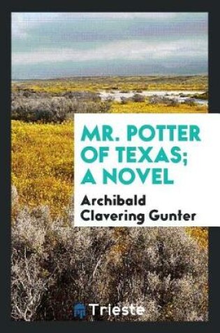 Cover of Mr. Potter of Texas; A Novel