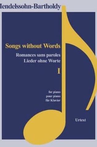 Cover of Lieder Ohne Worte I