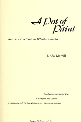 Cover of A Pot of Paint