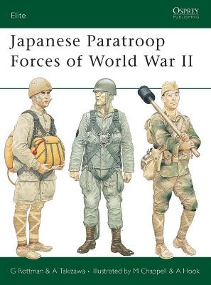 Book cover for Japanese Paratroop Forces of World War II