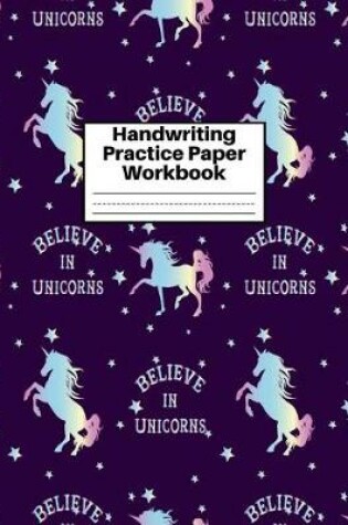 Cover of Handwriting Practice Paper Workbook