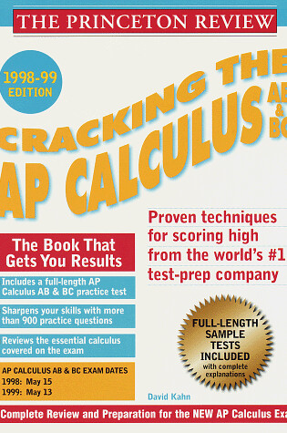 Cover of Cracking Ap Calculus