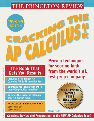 Book cover for Cracking Ap Calculus