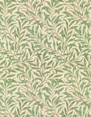 Book cover for Willow Bough, William Morris. Ruled Journal