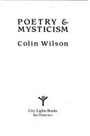 Cover of Poetry and Mysticism