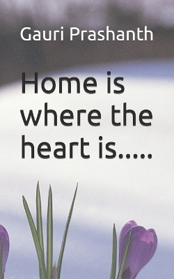 Book cover for Home is where the heart is.....