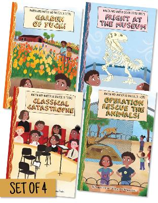 Book cover for Maria and Mateo Go on Field Trips (Set of 4)