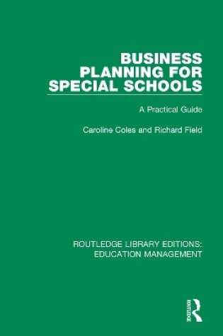 Cover of Business Planning for Special Schools