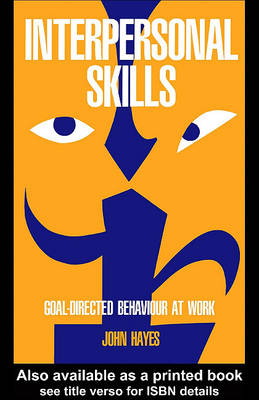 Book cover for Interpersonal Skills