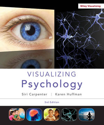 Cover of Visualizing Psychology 3e + WileyPLUS Registration Card