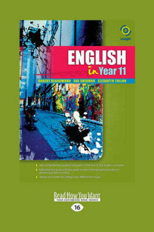 Cover of English in Year 11