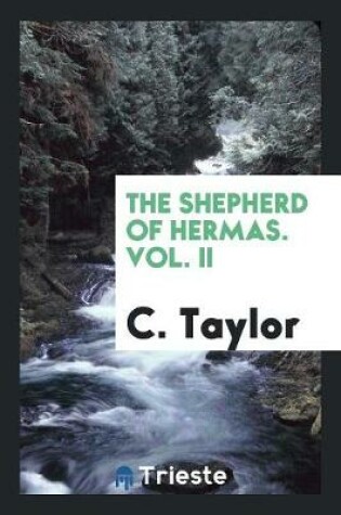 Cover of The Shepherd of Hermas. Vol. II