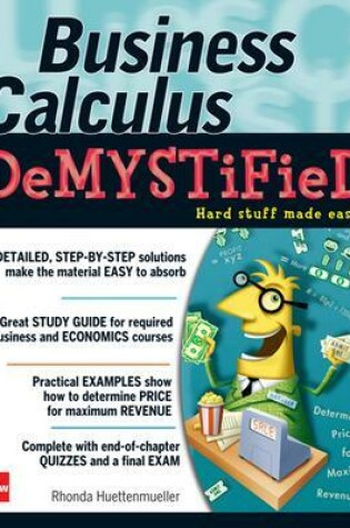 Cover of Business Calculus Demystified