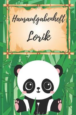 Book cover for Hausaufgabenheft Lorik