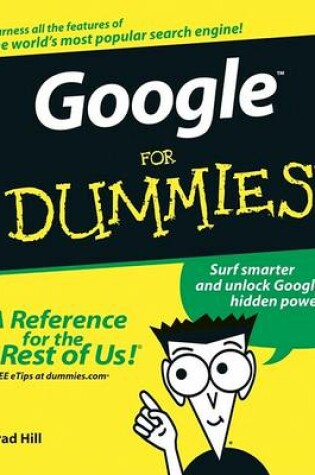 Cover of Google For Dummies