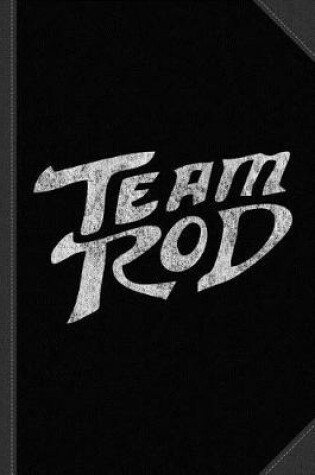 Cover of Team Rod Vintage Black Journal Notebook