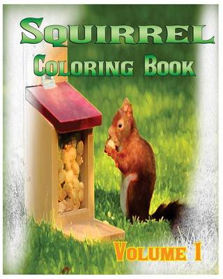 Book cover for Squirrel Coloring Books Vol.1 for Relaxation Meditation Blessing