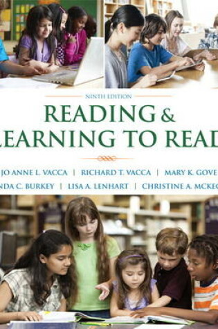 Cover of Reading and Learning to Read, Enhanced Pearson eText -- Access Card