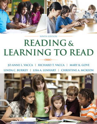 Book cover for Reading and Learning to Read, Enhanced Pearson eText -- Access Card