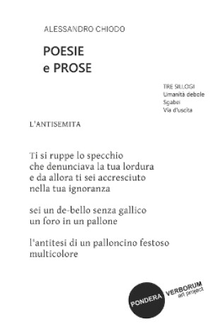 Cover of POESIE e PROSE