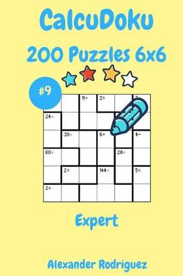 Cover of CalcuDoku Puzzles 6x6- Expert 200 vol. 9