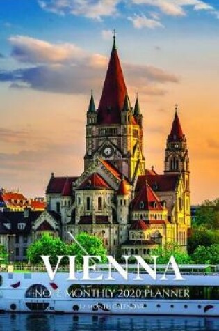 Cover of Vienna Note Monthly 2020 Planner 12 Month Calendar