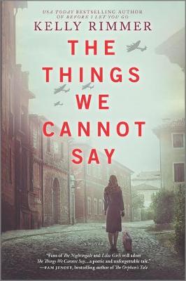 Book cover for The Things We Cannot Say