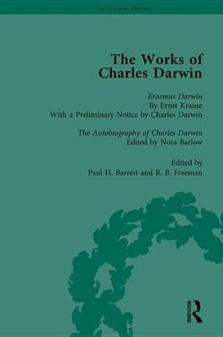 Cover of The Works of Charles Darwin: Vol 29: Erasmus Darwin (1879) / the Autobiography of Charles Darwin (1958)