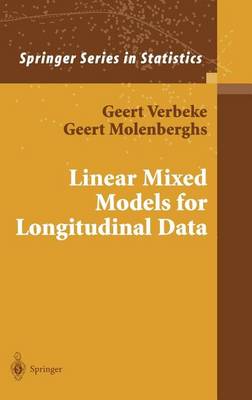 Book cover for Linear Mixed Models for Longitudinal Data. Springer Series in Statistics.