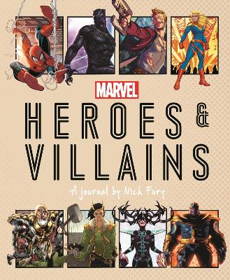 Book cover for Marvel Heroes and Villains