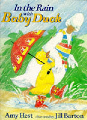 Book cover for In The Rain With Baby Duck