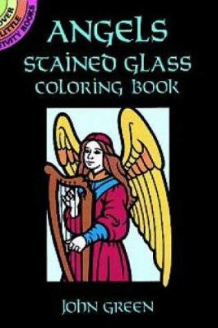 Cover of Angels Stained Glass Colouring Book