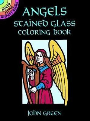 Book cover for Angels Stained Glass Colouring Book